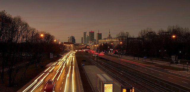 Panorama Warszawy, droga