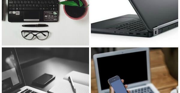 Laptopy różnych marek