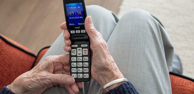 telefon z klapka